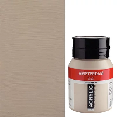 Talens Amsterdam akrilfesték, 500 ml - 718, warm grey