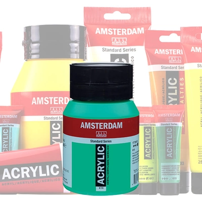 Talens Amsterdam akrilfesték, 500 ml - különféle színekben