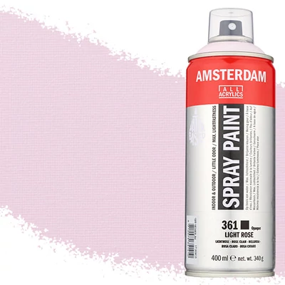 Talens Amsterdam vízbázisú akrilfesték spray, 400 ml - 361, light rose
