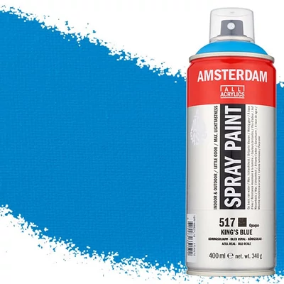 Talens Amsterdam vízbázisú akrilfesték spray, 400 ml - 517, king's blue