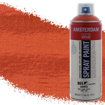 Talens Amsterdam vízbázisú akrilfesték spray, 400 ml - 805, copper