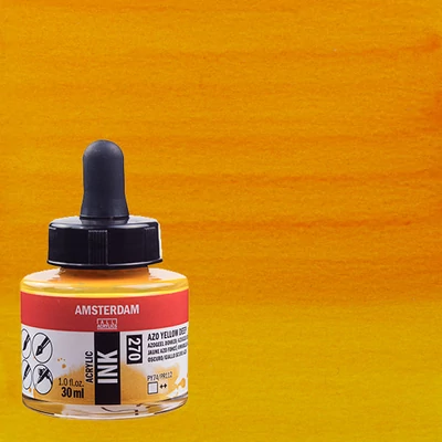 Talens Amsterdam akriltinta, 30 ml - 270, azo yellow deep