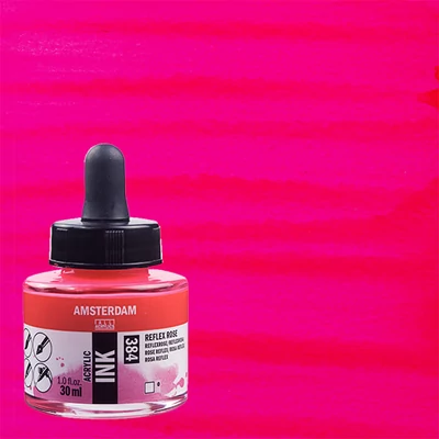 Talens Amsterdam akriltinta, 30 ml - 384, reflex rose