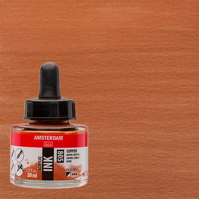 Talens Amsterdam akriltinta, 30 ml - 805, copper