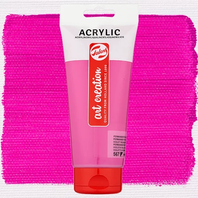 Talens Art Creation akrilfesték, 200 ml - 567, Permanent red violet