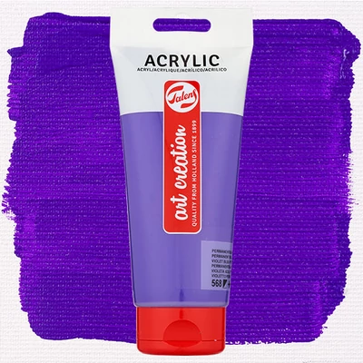 Talens Art Creation akrilfesték, 200 ml - 568, Permanent blue violet