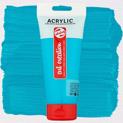 Talens Art Creation akrilfesték, 200 ml - 661, Turquoise green