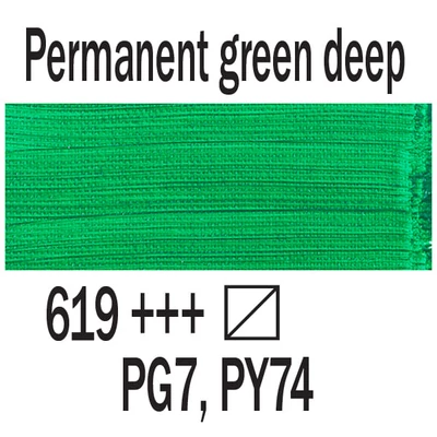 Talens Art Creation akrilfesték, 750 ml - 619, Permanent green deep