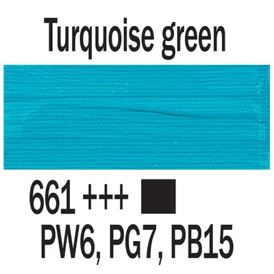 Talens Art Creation akrilfesték, 750 ml - 661, Turquoise green