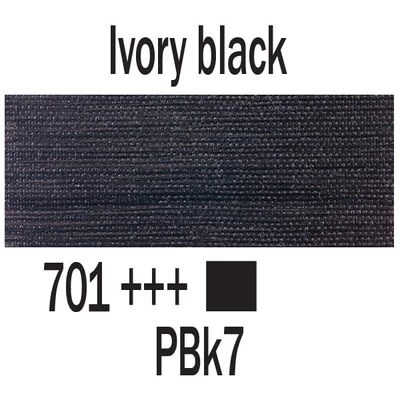 Talens Art Creation akrilfesték, 200 ml - 701, Ivory black