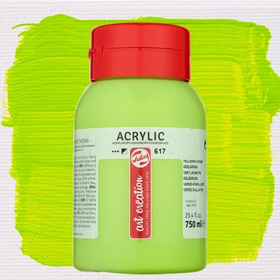Talens Art Creation akrilfesték, 750 ml - 617, Yellowish green