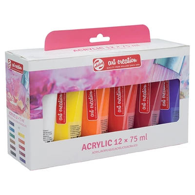 Talens Art Creation akrilfesték készlet - 12x75 ml