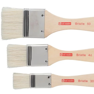 Talens Art Creation Bristle ecsetkészlet, sörte - oszlató, 3 db (30-40-50 mm)