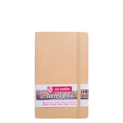 Talens Art Creation Sketch Book rajz- és vázlatfüzet, 140 g, 80 lap - 13x21 cm, nátron papír