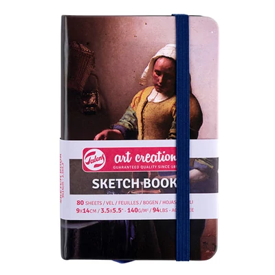 Talens Art Creation Sketch Book rajz- és vázlatfüzet, 140 g, 80 lap - 9x14 cm, The Milkmaid