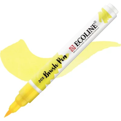 Talens Ecoline Brush Pen akvarell ecsetfilc - 205, lemon yellow