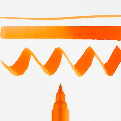 Talens Ecoline Brush Pen akvarell ecsetfilc - 237, deep orange