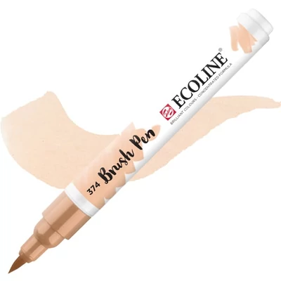 Talens Ecoline Brush Pen akvarell ecsetfilc - 374, pink beige