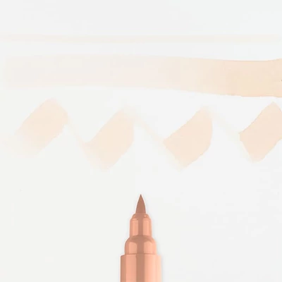 Talens Ecoline Brush Pen akvarell ecsetfilc - 374, pink beige