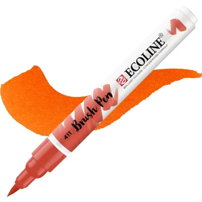 Talens Ecoline Brush Pen akvarell ecsetfilc - 411, burnt sienna