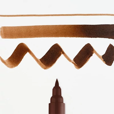 Talens Ecoline Brush Pen akvarell ecsetfilc - 440, sepia deep