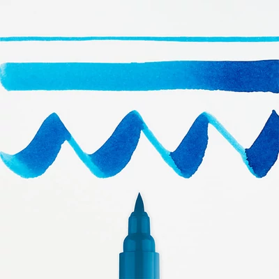 Talens Ecoline Brush Pen akvarell ecsetfilc - 508, prussian blue