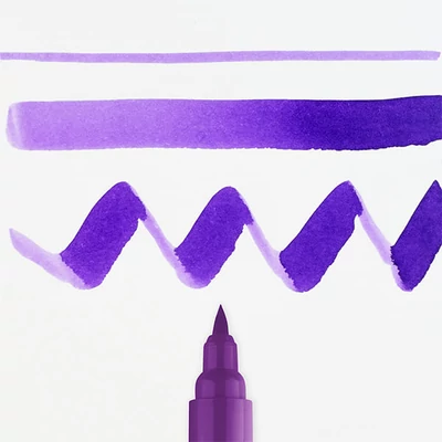 Talens Ecoline Brush Pen akvarell ecsetfilc - 548, blue violet