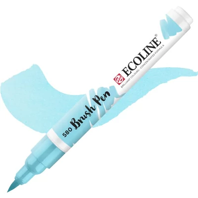 Talens Ecoline Brush Pen akvarell ecsetfilc - 580, pastel blue