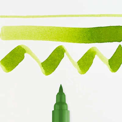 Talens Ecoline Brush Pen akvarell ecsetfilc - 657, bronze green