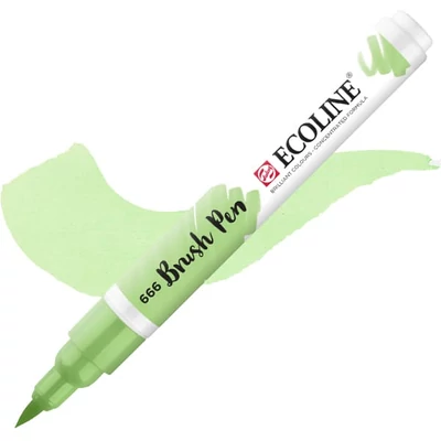 Talens Ecoline Brush Pen akvarell ecsetfilc - 666, pastel green