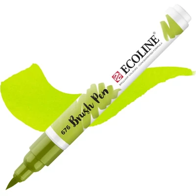 Talens Ecoline Brush Pen akvarell ecsetfilc - 676, grass green