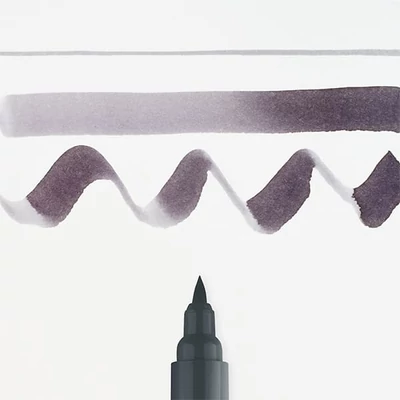 Talens Ecoline Brush Pen akvarell ecsetfilc - 706, deep grey