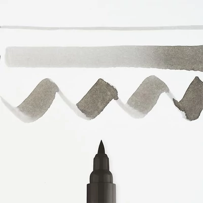 Talens Ecoline Brush Pen akvarell ecsetfilc - 718, warm grey