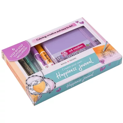 Talens Art Creation Happiness Journal rajzkészlet, 7 db-os