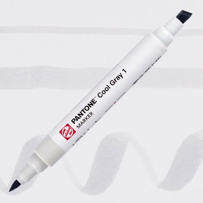 Talens Pantone kétvégű ecsetfilc - cool gray 1