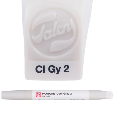 Talens Pantone kétvégű ecsetfilc - cool gray 2