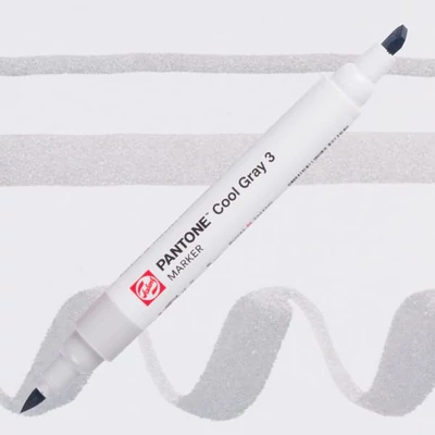 Talens Pantone kétvégű ecsetfilc - cool gray 3