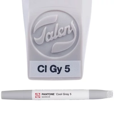 Talens Pantone kétvégű ecsetfilc - cool gray 5
