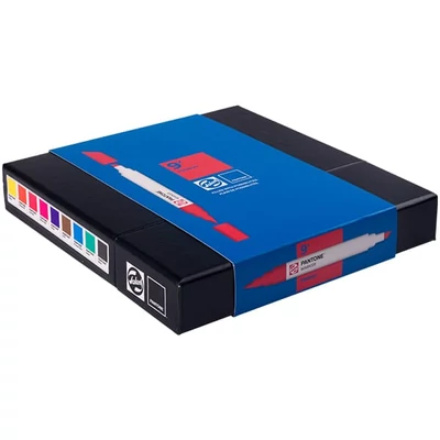 Talens Pantone kétvégű ecsetfilc készlet - 9 db, Primary