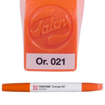 Talens Pantone kétvégű ecsetfilc - orange 021