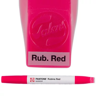 Talens Pantone kétvégű ecsetfilc - rubine red