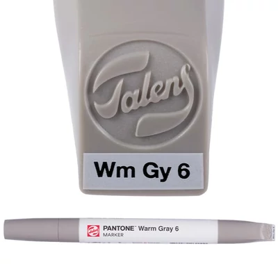 Talens Pantone kétvégű ecsetfilc - warm gray 6