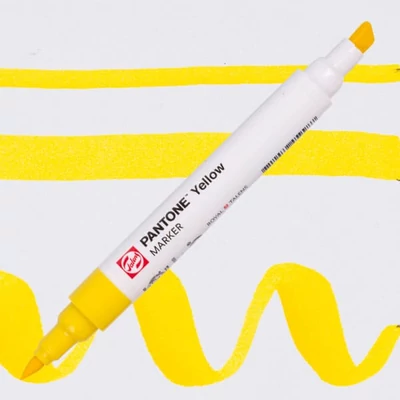 Talens Pantone kétvégű ecsetfilc - yellow