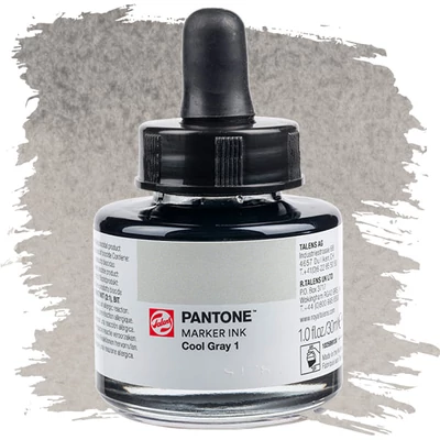 Talens Pantone marker tinta, 30 ml - cool gray 1