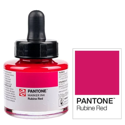 Talens Pantone marker tinta, 30 ml - rubine red