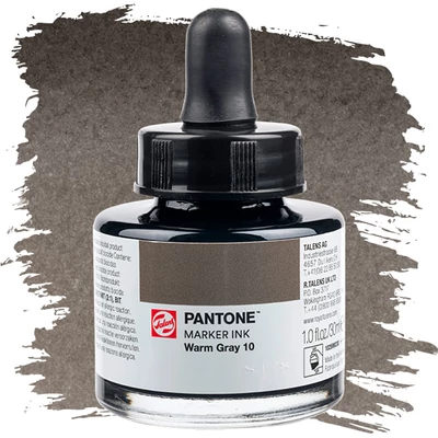 Talens Pantone marker tinta, 30 ml - warm gray 10