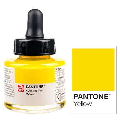 Talens Pantone marker tinta, 30 ml - yellow