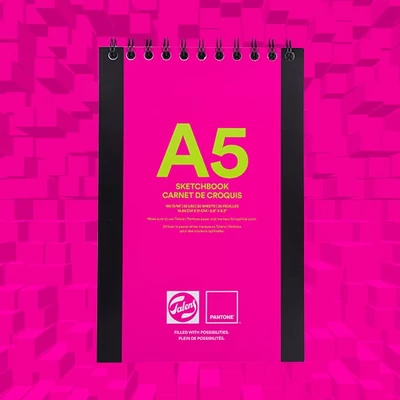 Talens Pantone Sketch Book rajztömb, 180 g - A5, spirálos