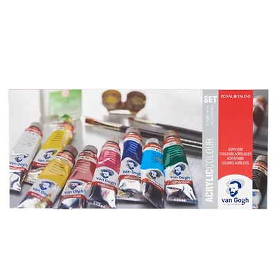 Talens Van Gogh akril festőkészlet - Combi Set: 14 db-os