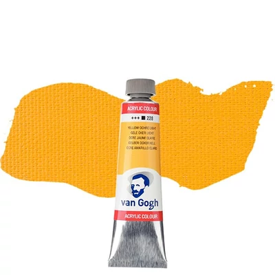 Talens Van Gogh akrilfesték, 40 ml - 228, yellow ochre light